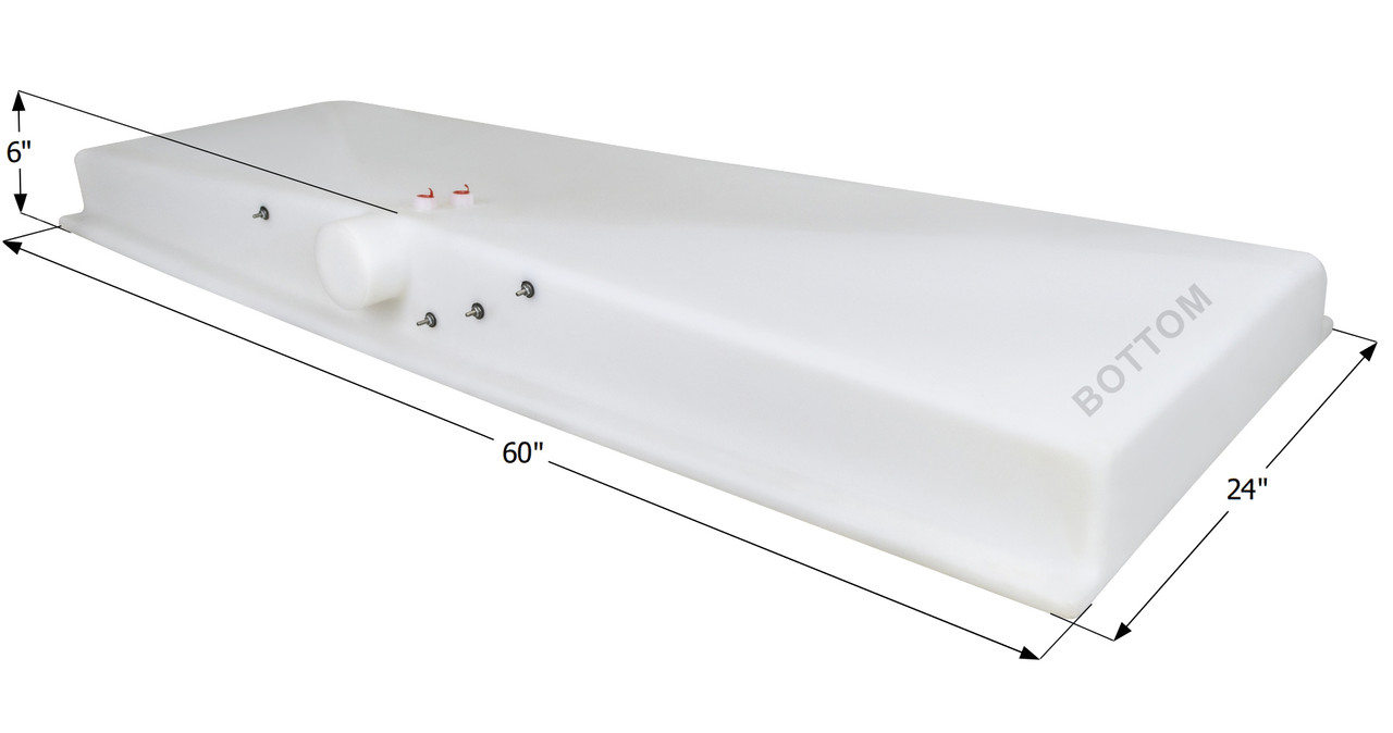 Jayco Water Holding Tank H3547 Fresh Water Holding Tank for RV's Grey & Black Water Holding