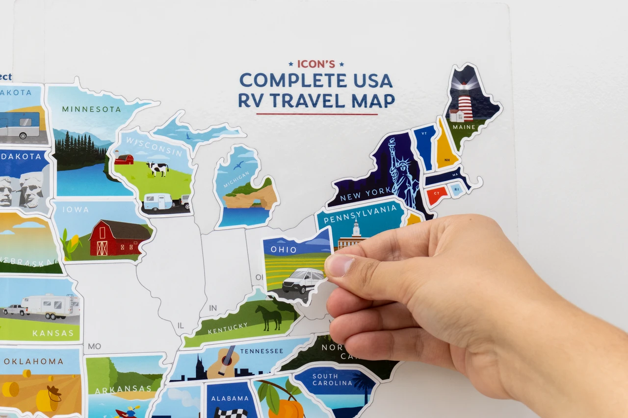 Usa Rv Map Rv travel map photos - Travelidaz.com
