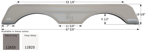 Sunnybrook Tandem Fender Skirt FS2655