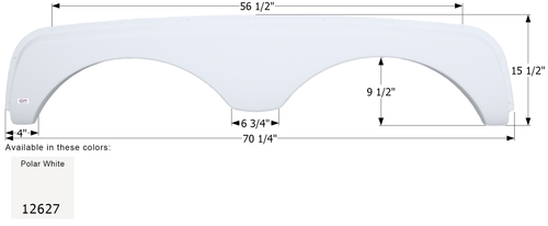 Sunnybrook Tandem Fender Skirt FS2627