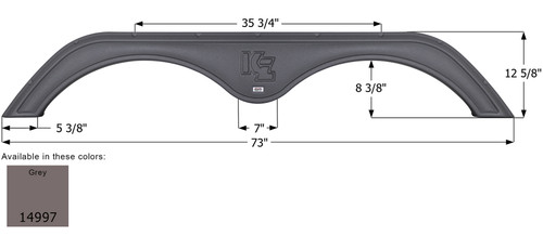 KZ Tandem Fender Skirt FS4997