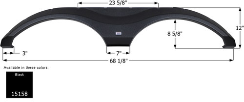 Grand Design Tandem Fender Skirt FS5158