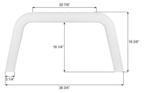 Jayco Single Fender Skirt FS8675