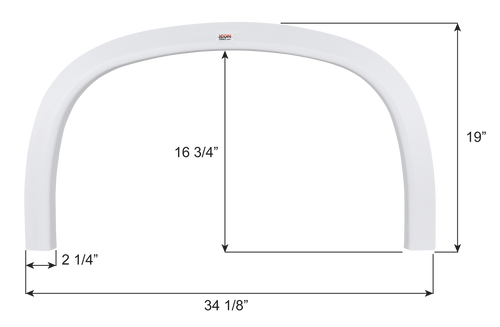 Thor Single Fender Skirt FS6090