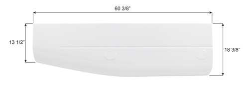 Winnebago View Outer Valance Panel RH, 151832