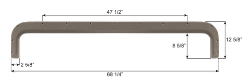 Fleetwood Tandem Fender Skirt FS8907