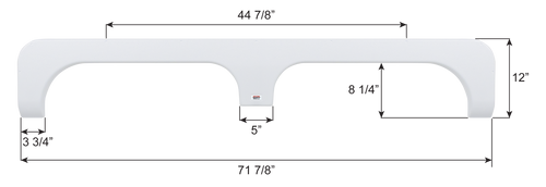 NuWa Tandem Fender Skirt FS7593