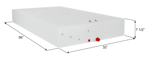 Fresh Water Tank WT3834 - 55 Gal.