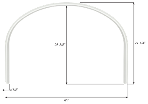 Jayco Single Fender Skirt FS7764