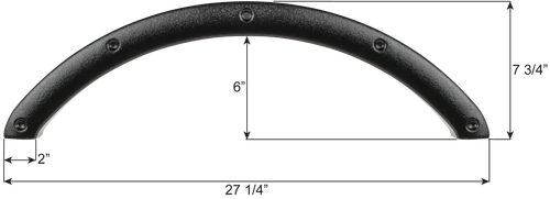 Forest River Single Fender Skirt FS7884