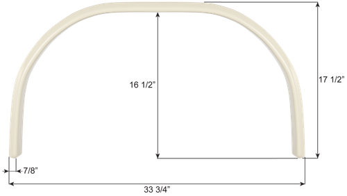 Jayco Single Fender Skirt FS7780