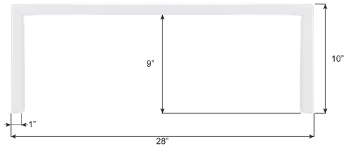 Jayco Entry Door Step Trim ST7638