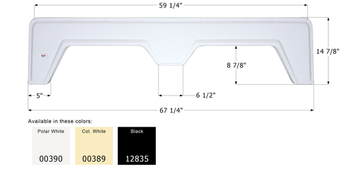 Tandem Fender Skirt FS310A