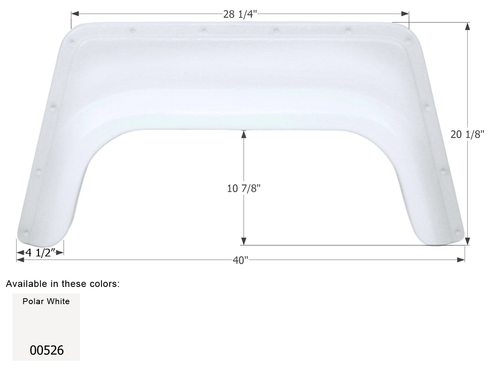 Single Fender Skirt FS302