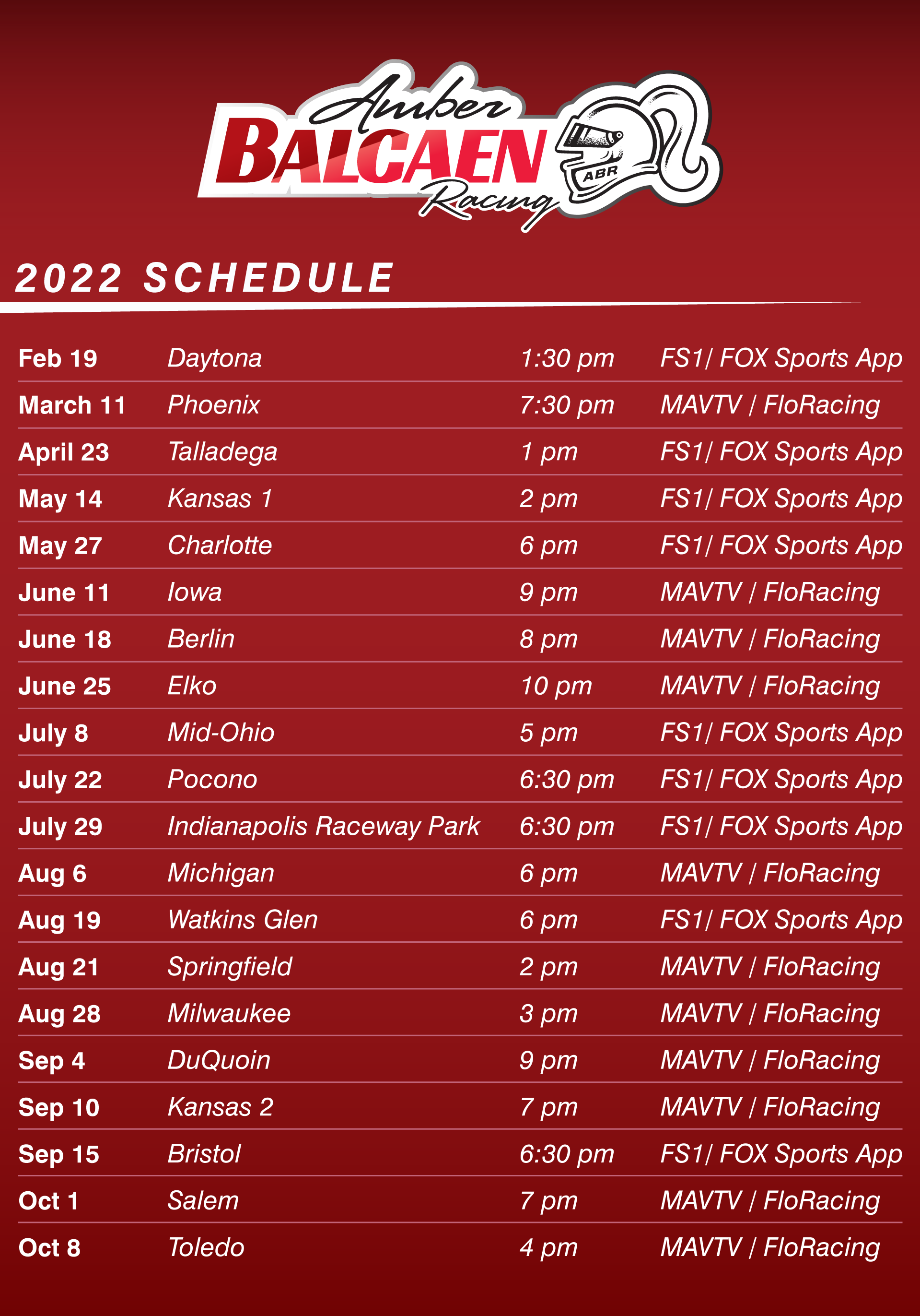 amber-balcaen-nascar-racing-schedule-2022.png