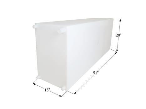 Fresh Water Tank WT2452 - Fresh Water Holding Tank for RV's