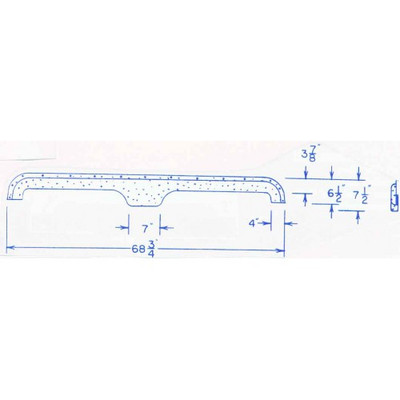 #512 Cobra Cardinal RV fiberglass tandem fender skirt