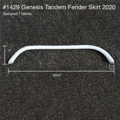 #1429 Genesis Tandem Fender Skirt 2020