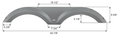 Jayco Tandem Fender Skirt FS6290