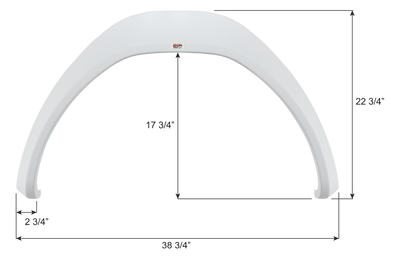 Forest River Single Fender Skirt FS7052