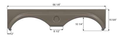Gulfstream Tandem Fender Skirt FS8912