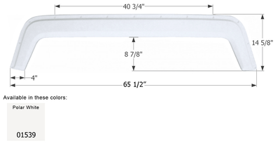 Fleetwood 5th Wheel Travel Trailer Fender Skirt FS740