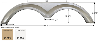 KZ Tandem Fender Skirt FS2295