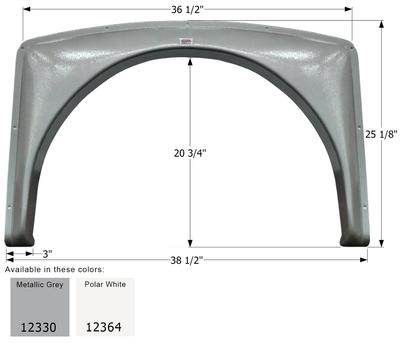 Gulf Stream Single Fender Skirt FS2330