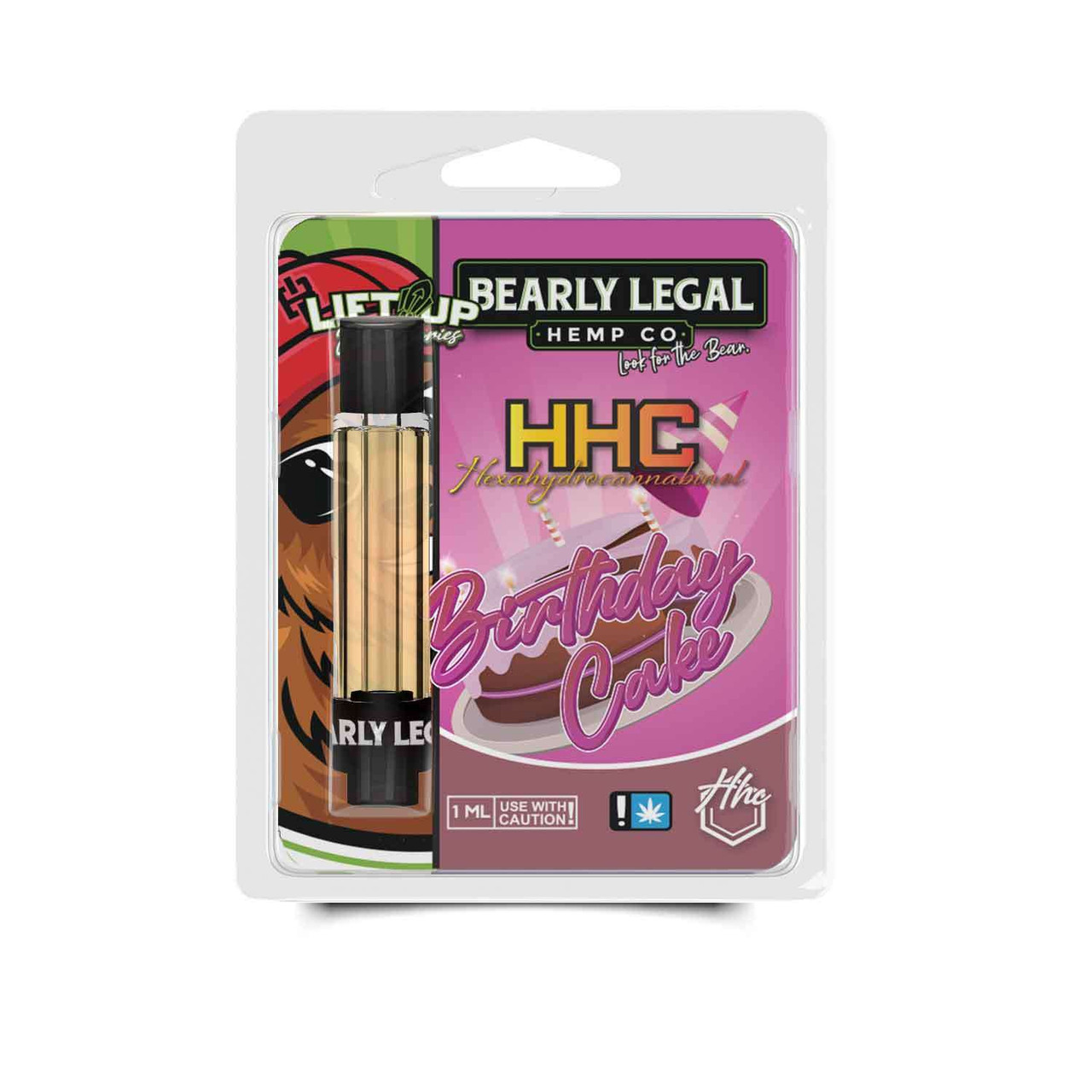Birthday Cake HHC Vape Cartridge 1ml Tank