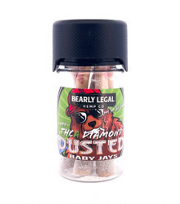 Bearly Legal Diamond Dusted THCA .5 Baby Jay - Thin Mint (52.5%)