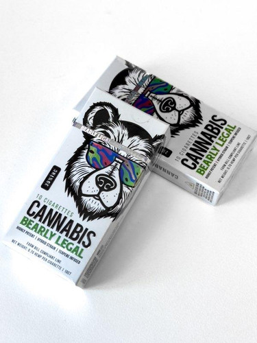 THCA Cigarettes dog walker preroll smokes, 20% | High Potency | Bearly Legal