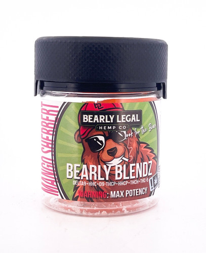 Bearly Legal Blendz Gummies - Mango Sherbert