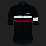 Rapha Brevet Lightweight Jersey - Dark Navy/Silver/High-Vis Pink