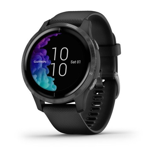 Garmin Venu GPS Smartwatch Black With Slate Hardware
