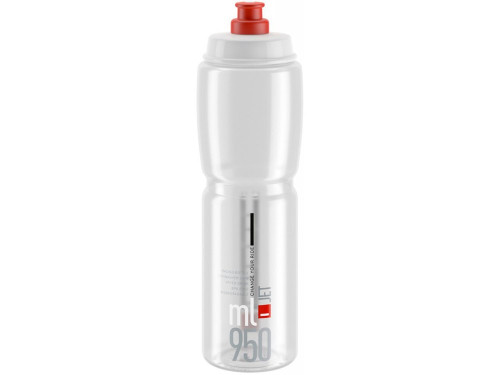 Elite Jet Bottle 950ml - Clear/Red