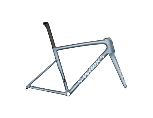 Specialized 2025 Tarmac SL8 S-Works Frameset - Gloss Glacial Metallic / Red To Gold Pearl / White
