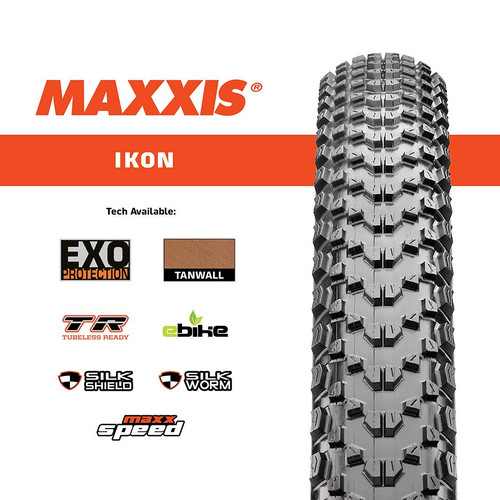 MAXXIS 29 x 2.20 IKON MAXXSPEED/EXO/TR 120 TPI FOLDABLE