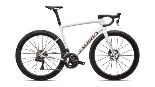 S-Works Tarmac SL8 2026 Gloss Metallic White Silver / Pearl / Black