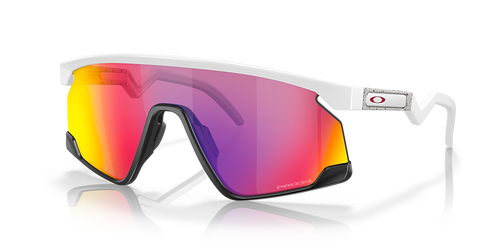 Oakley BXTR Sunglasses - Matte White w/ Prizm Road Lens