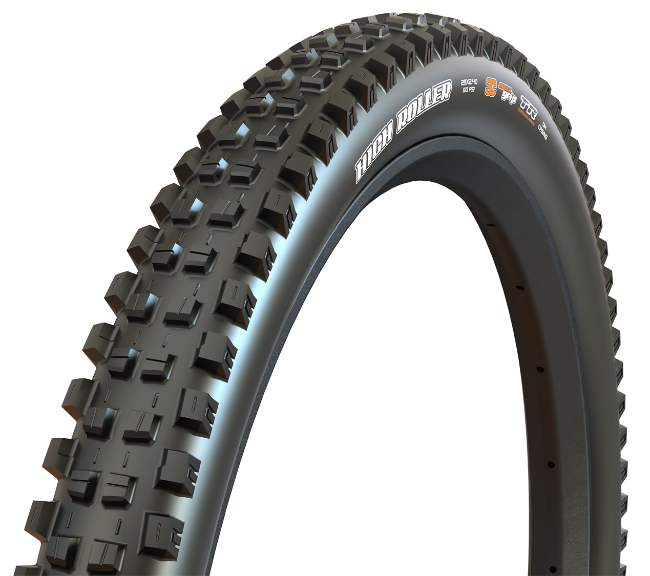 MAXXIS 27.5 x 2.40 WT HIGH ROLLER III 3C/EXO+/TR MAXX GRIP FOLDABLE ...