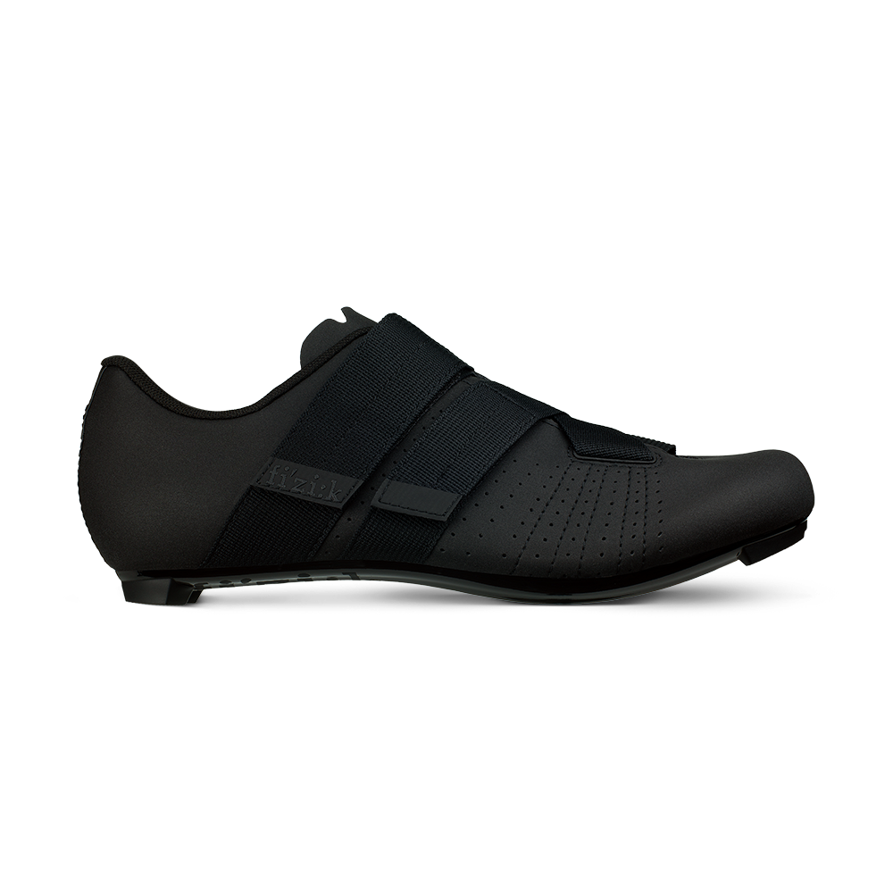 Image of Fizik Tempo R5 Powerstrap Shoes Black/Black