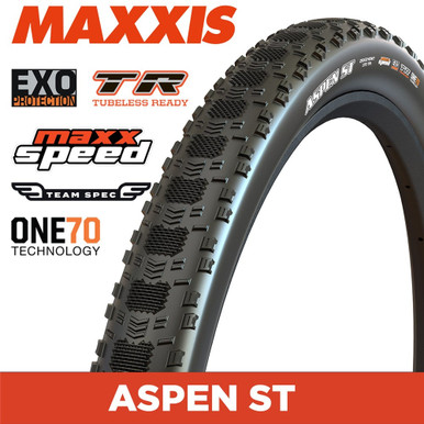 MAXXIS 29 x 2.40 ASPEN ST TEAM SPEC MAXXSPEED EXO TR 170 TPI FOLDABLE Kiwivelo