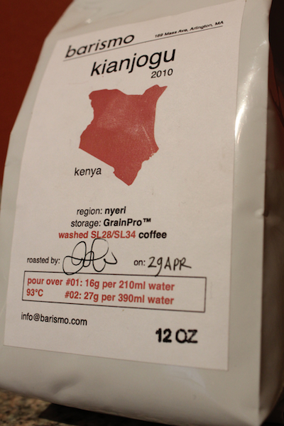 Coffee Bag Label