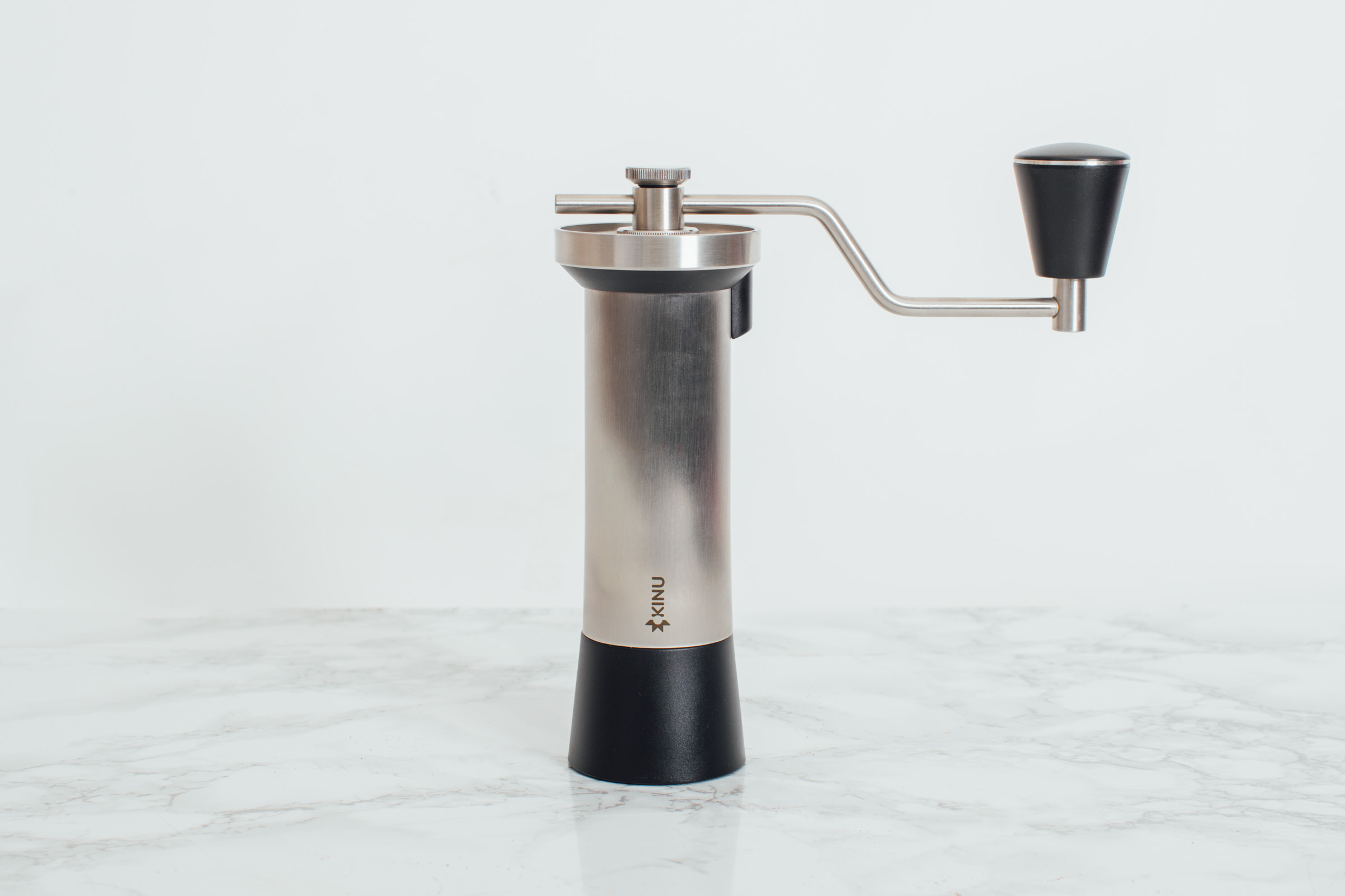 Normcore Manual Coffee Grinder V2 - Hand Coffee Grinder with Stainless Steel 38mm Contemporary Conical Burr - Adjustable Settings - for Aeropress, ESP