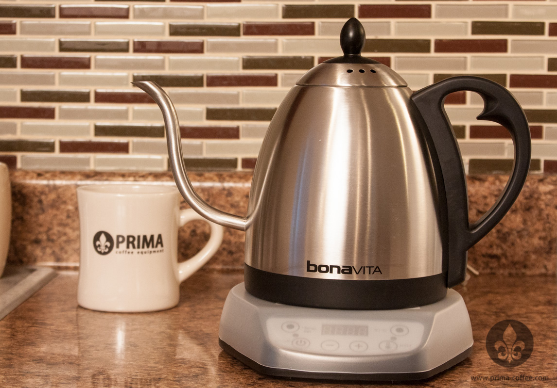 How to use the digital control panel on your Bonavita Variable Temperature  Kettle 