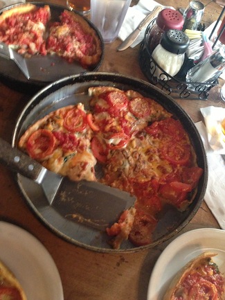 Lou Malnati’s Chicago-style pizza