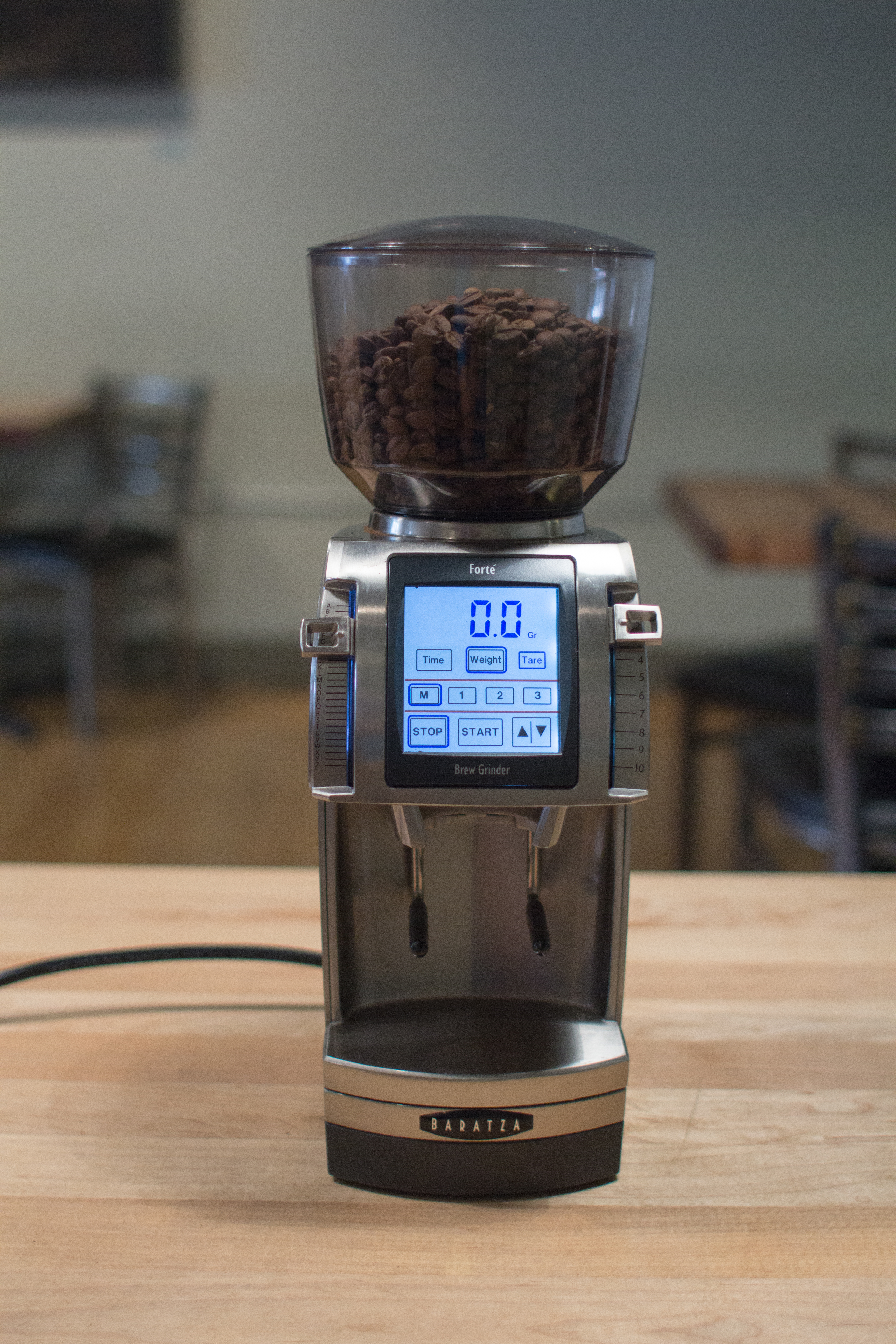 Baratza Forte AP Burr Grinder The Baratza Forte is a commercial-quality burr grinder that will exceed your expectations for coffee at home