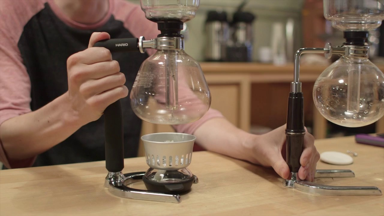 Hario's siphon are sleek, strong, and suited to make your favorite cup of coffee. Hario siphons, 3- and 5-cup