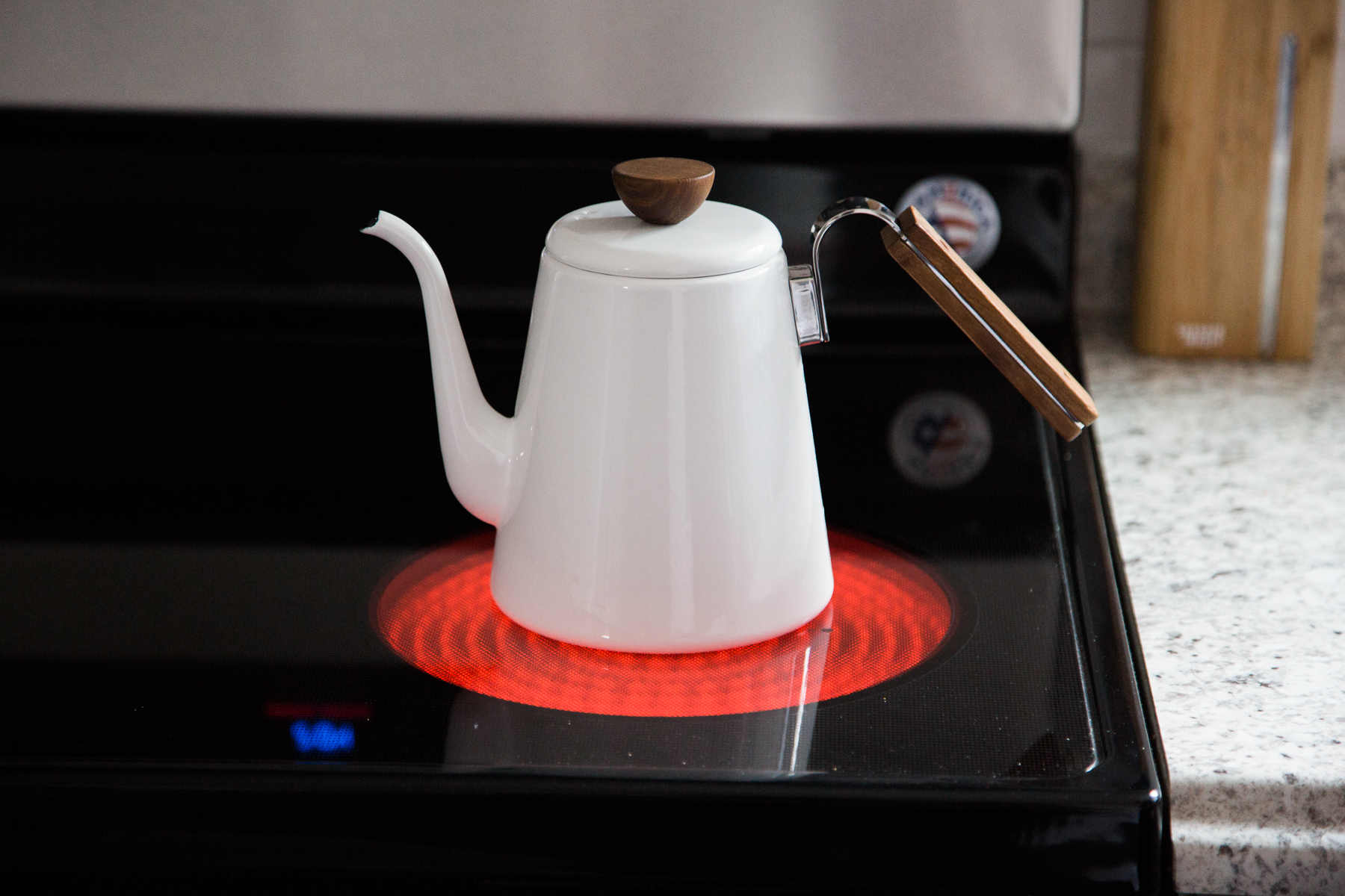 ceramic gooseneck kettle