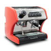 La Spaziale Vivaldi II Direct Plumb Espresso Machine (side, red)